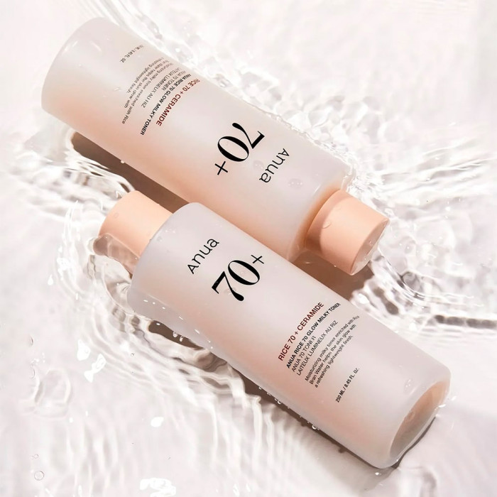 Молочный тонер для сияния кожи с рисом от Anua