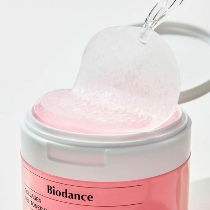 Гелевые тонер-пэды с коллагеном от Biodance