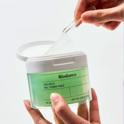 Гелевые успокаивающие тонер-пэды с водорослями от Biodance