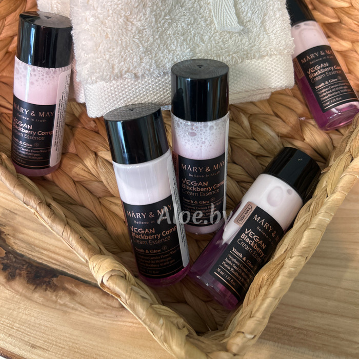 Кремовая эссенция с экстрактом ежевики от Mary&May