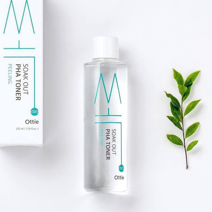 Слабокислотный отшелушивающий тонер с PHA-кислотами от Ottie
