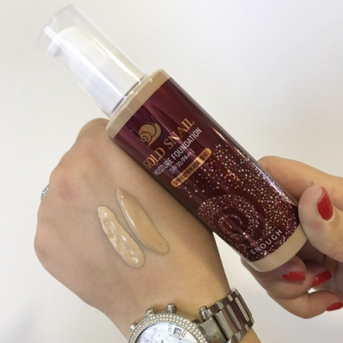 Тональный крем с Улиткой (тон 21) SPF30 PA++ от Enough