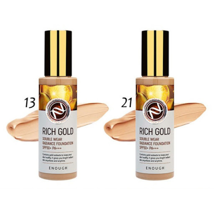 Тональный крем с Золотом SPF50+ PA+++ (тон 21) от Enough