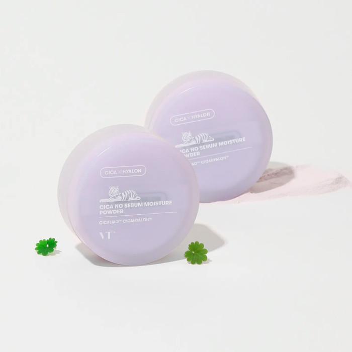 Рассыпчатая увлажняющая пудра против жирного блеска от VT Cosmetics