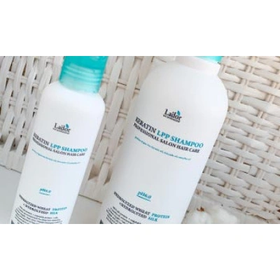 Бессульфатный восстанавливающий кератиновый шампунь для поврежденных, окрашенных волос от Lador